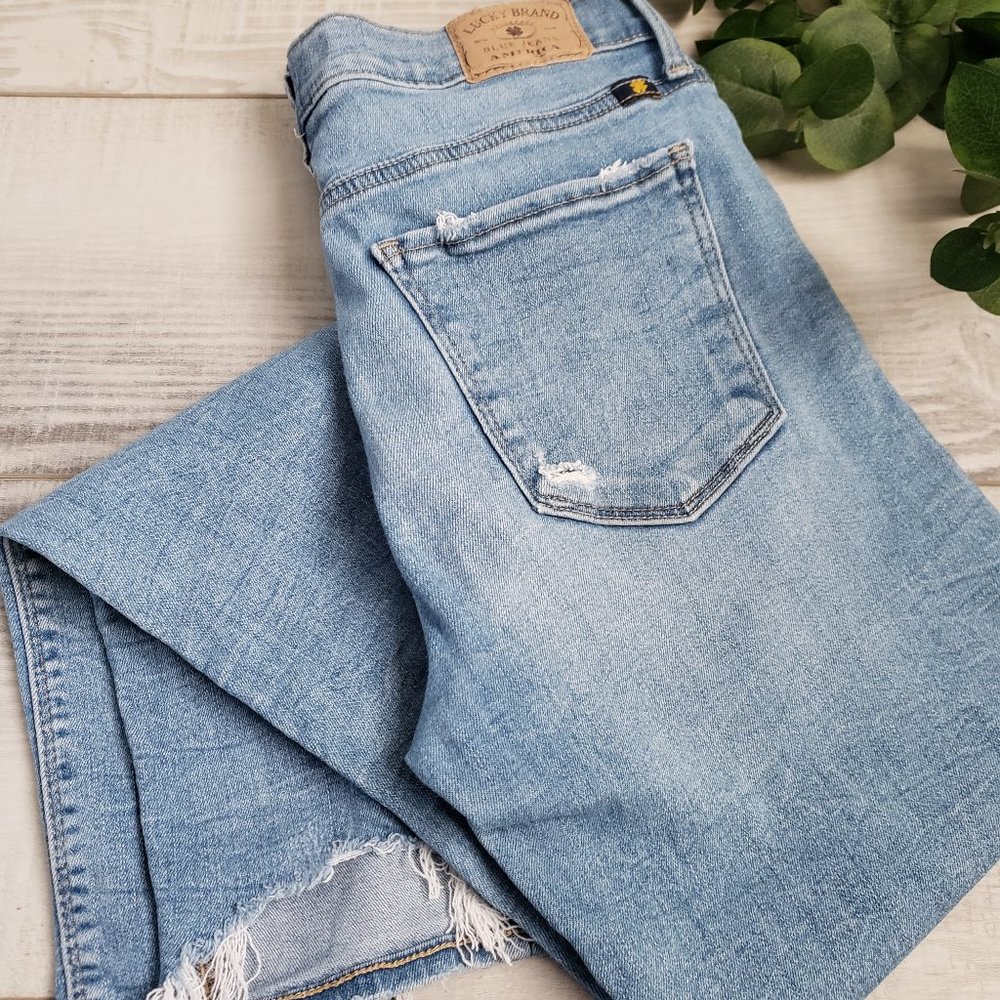 LUCKY BRAND Brooke Legging Jean Light Wash 4/27
